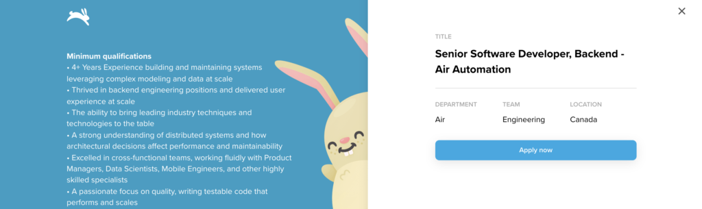 hopper - job ad Feature Image For: Top 6 Job Ad Examples to attract applicants